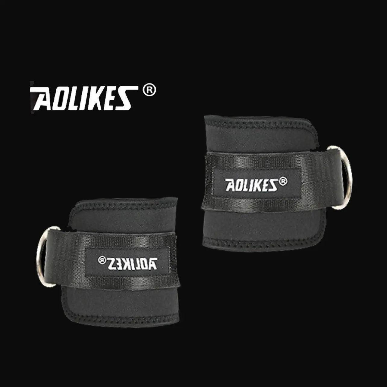 Aolikes Weight Lifting Ankle D-Ring Strap Cable Kickbacks Attachment Gym Leg - Right