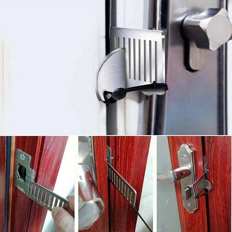 Portable Travel Door Lock Security Device for Hotel and Apartment Entry Protection