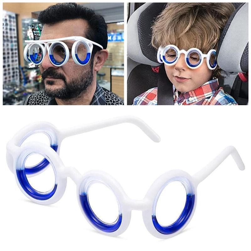 New Anti Motion Sickness Glasses Anti Dizziness Nausea Seasickness Glasses