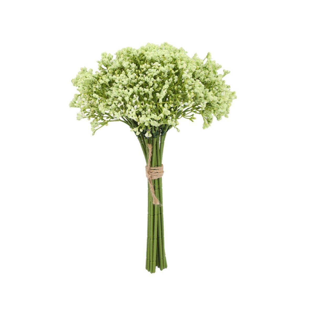 16pcs Artificial Foam Full Star Flowers Wedding Bouquet Home Decor Simulation - White