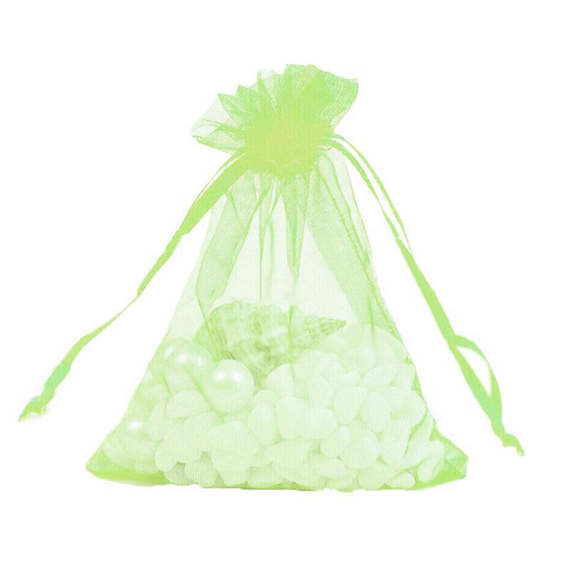 Organza Bag Sheer Bags Jewellery Wedding Candy Packaging Sheer Bags 10*15 cm - Lake Blue