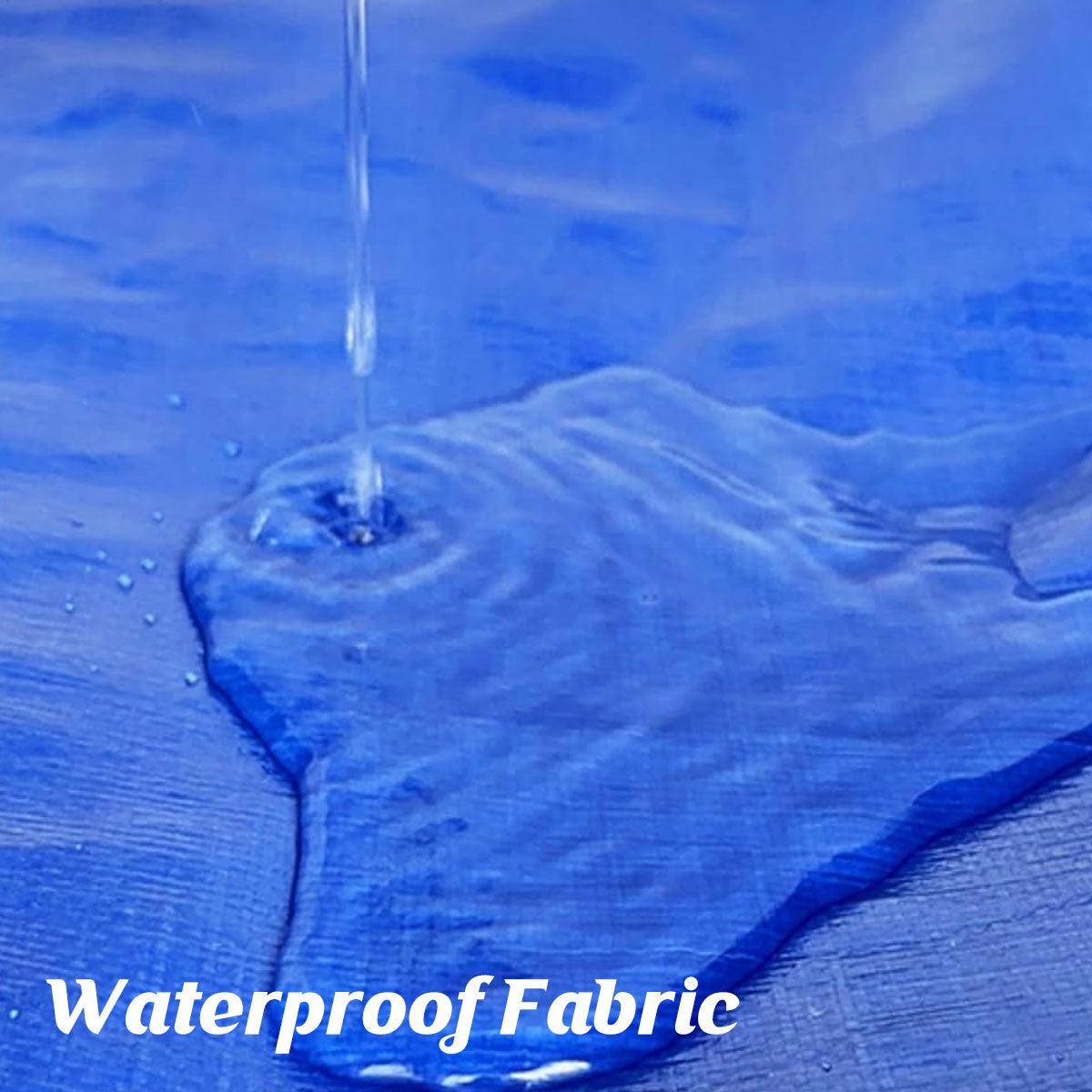 Waterproof Drawstring Moving Bag Large Packing Transfer Bag for Travel Storag - Blue