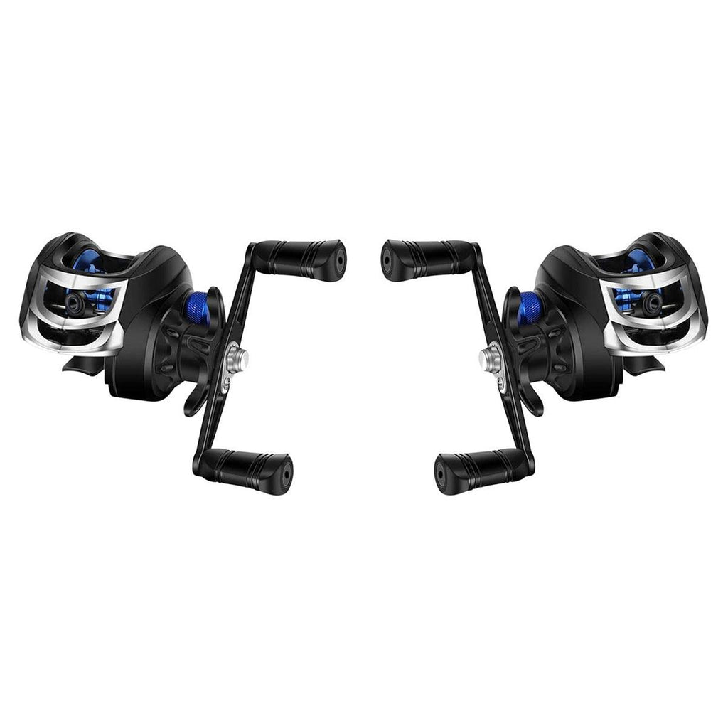 Fishing Reel Anti Frying Line Teardrop Swivel Disc Fishing Gear Spinning Reel - Left hand version
