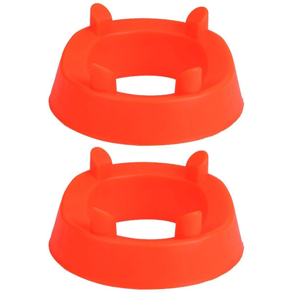 2PCS Football Basketball Volleyball Storage Stand Multi-Functional Ball Holder - Yellow