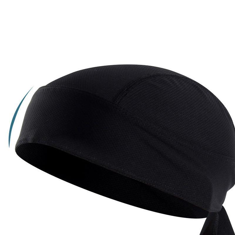Durag Bandanna Cap Cycling Head Wraps Skull Cap Scarves Caps Motorcycle Sports - Blue