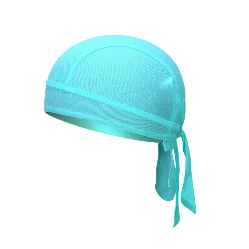 Durag Bandanna Cap Cycling Head Wraps Skull Cap Scarves Caps Motorcycle Sports - Navy