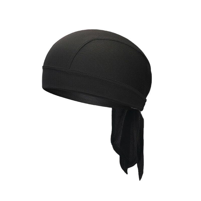 Durag Bandanna Cap Cycling Head Wraps Skull Cap Scarves Caps Motorcycle Sports - Yellow