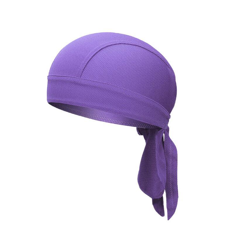 Durag Bandanna Cap Cycling Head Wraps Skull Cap Scarves Caps Motorcycle Sports - Yellow