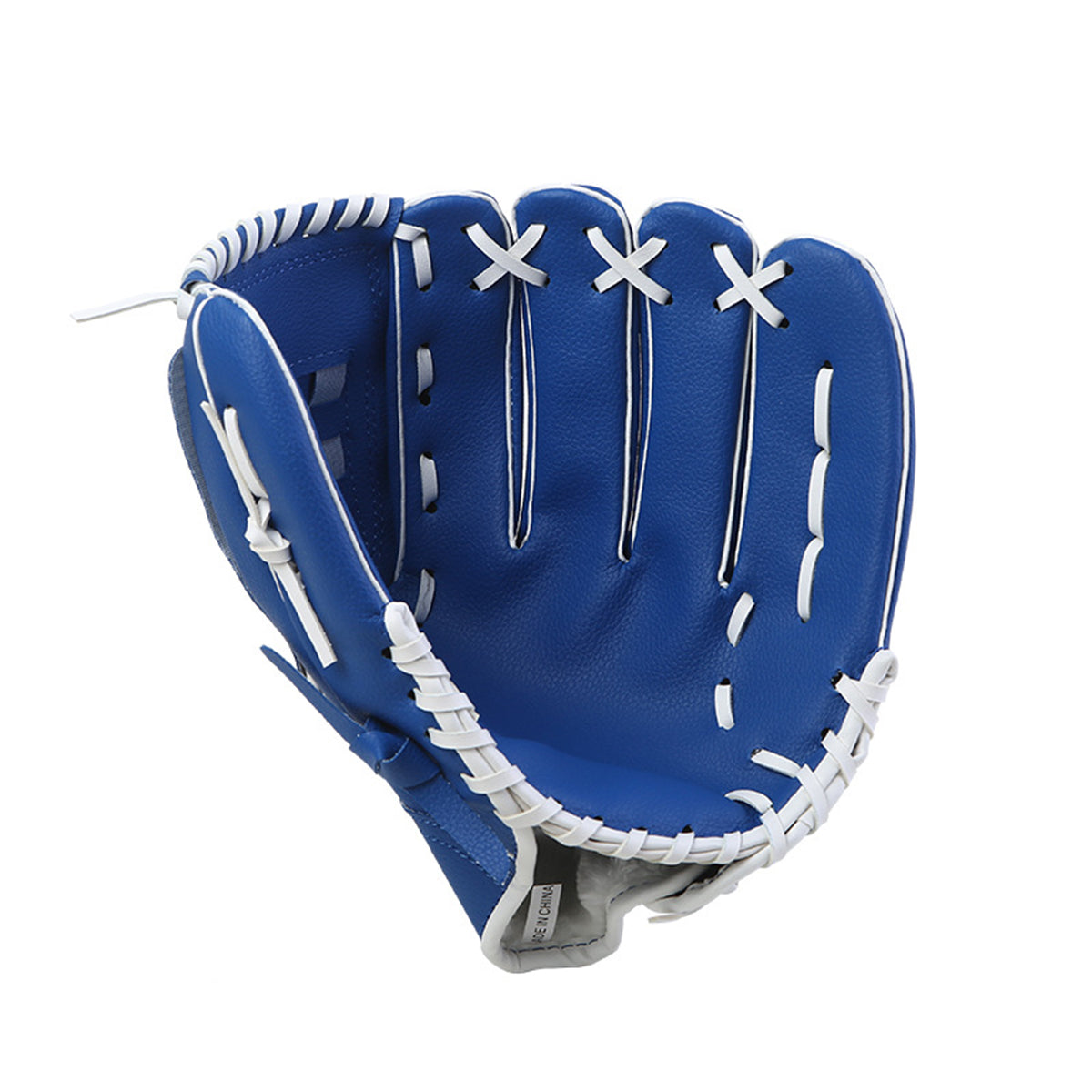 Baseball Glove Thickened Softball Glove Pitcher Mitt Sports Training Outdoor - Brown - 11.5in