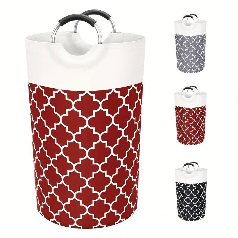 82L Large Capacity Laundry Basket for Dirty Clothes Toy Storage and Organizing - Grey