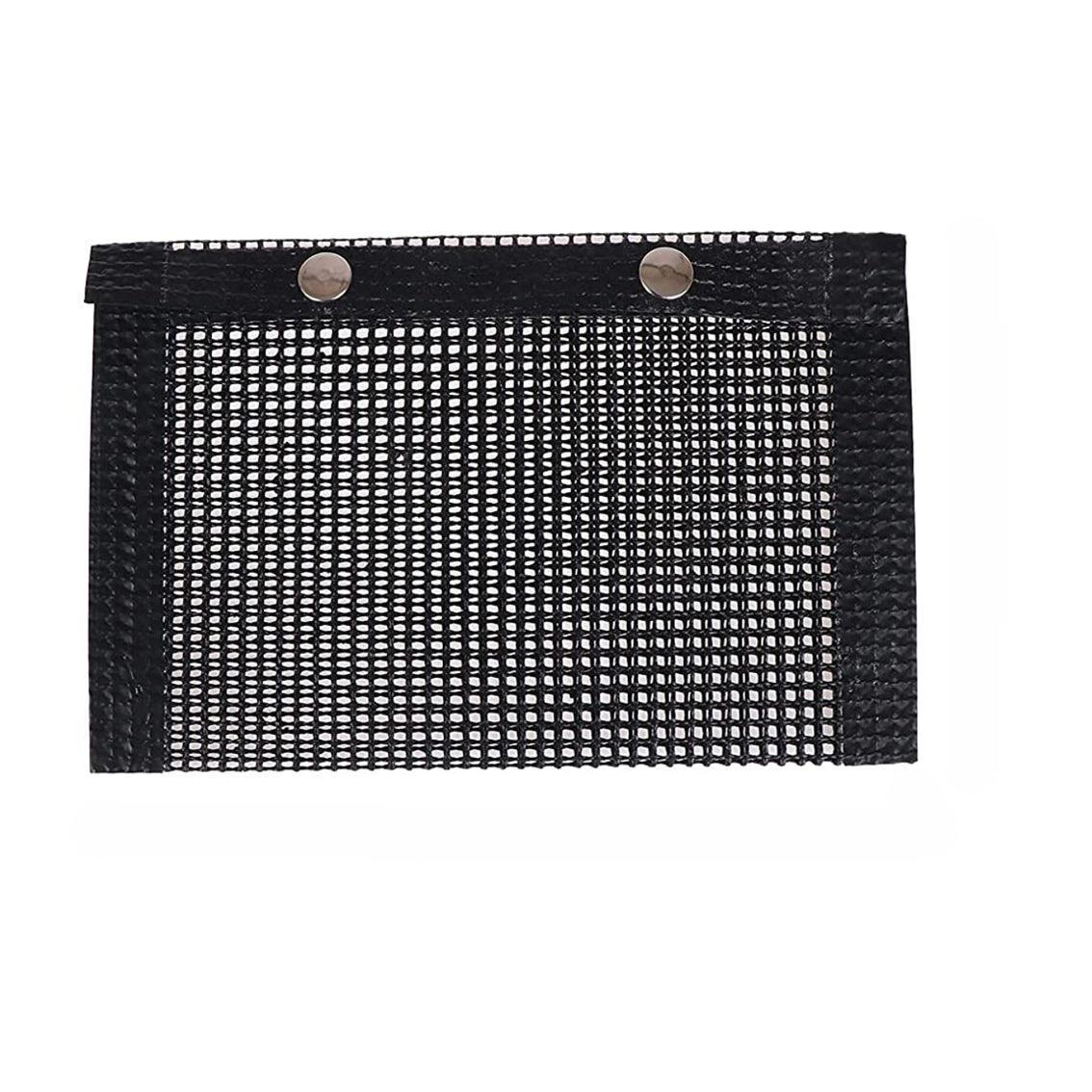 BBQ Mesh Grill Bag 27x22cm Non Stick Reusable Barbecue Grilling Basket Net - Copper