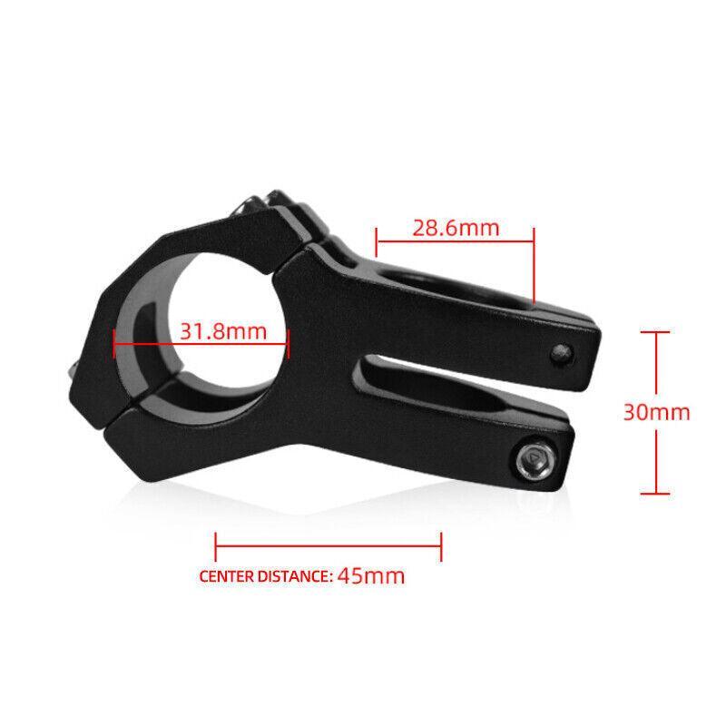 MTB Mountain Bike Handlebar Stem 31.8mm Aluminium Alloy Short Stem Cycling Part - Green