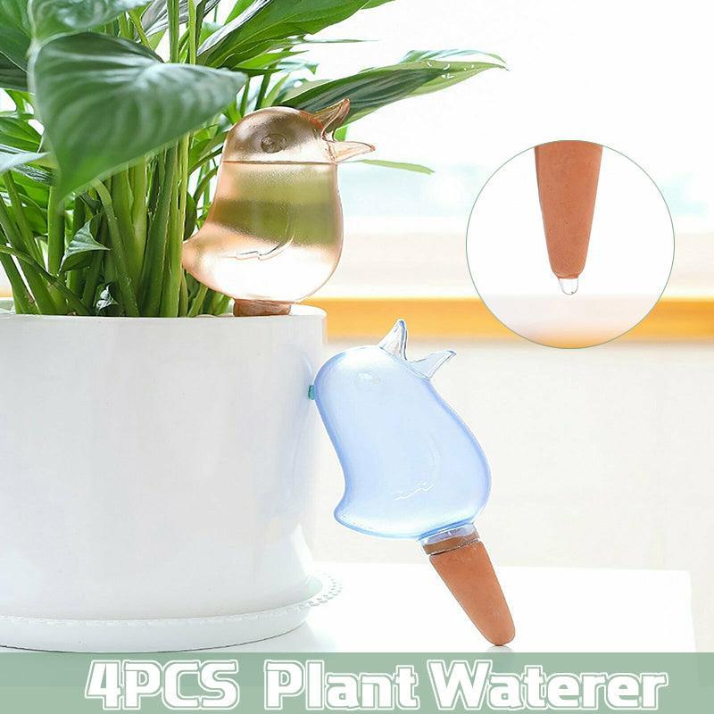 4Pcs Plant Self Watering Spikes Pot Drip Irrigation Garden Tool Plant Waterer Au