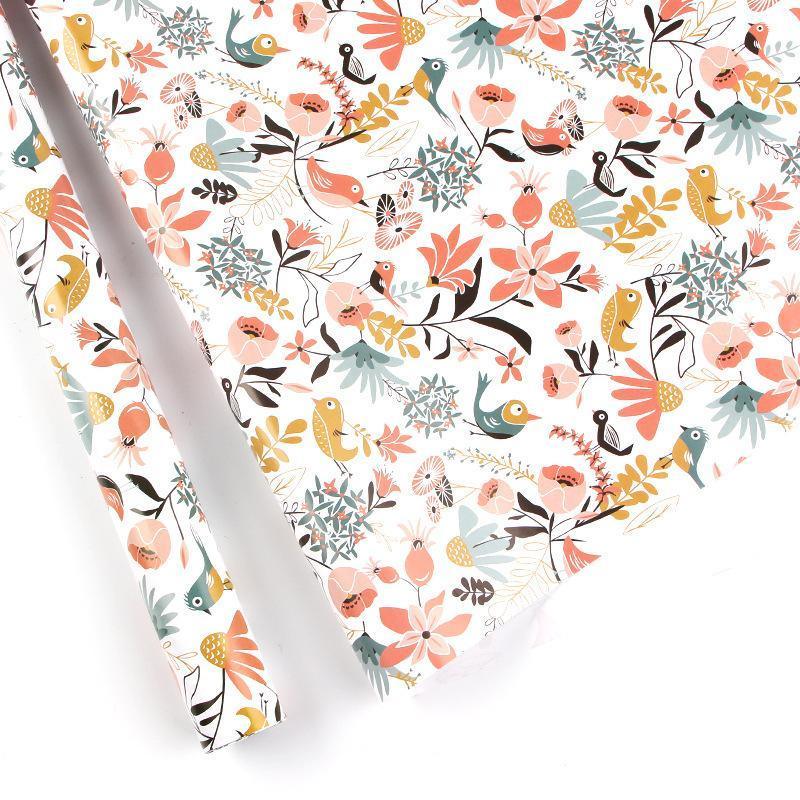 20pcs Cute Animal Cartoon Gift Wrapping Paper for Toys Bookskin and Crafts - Lions and tigers-20PCS