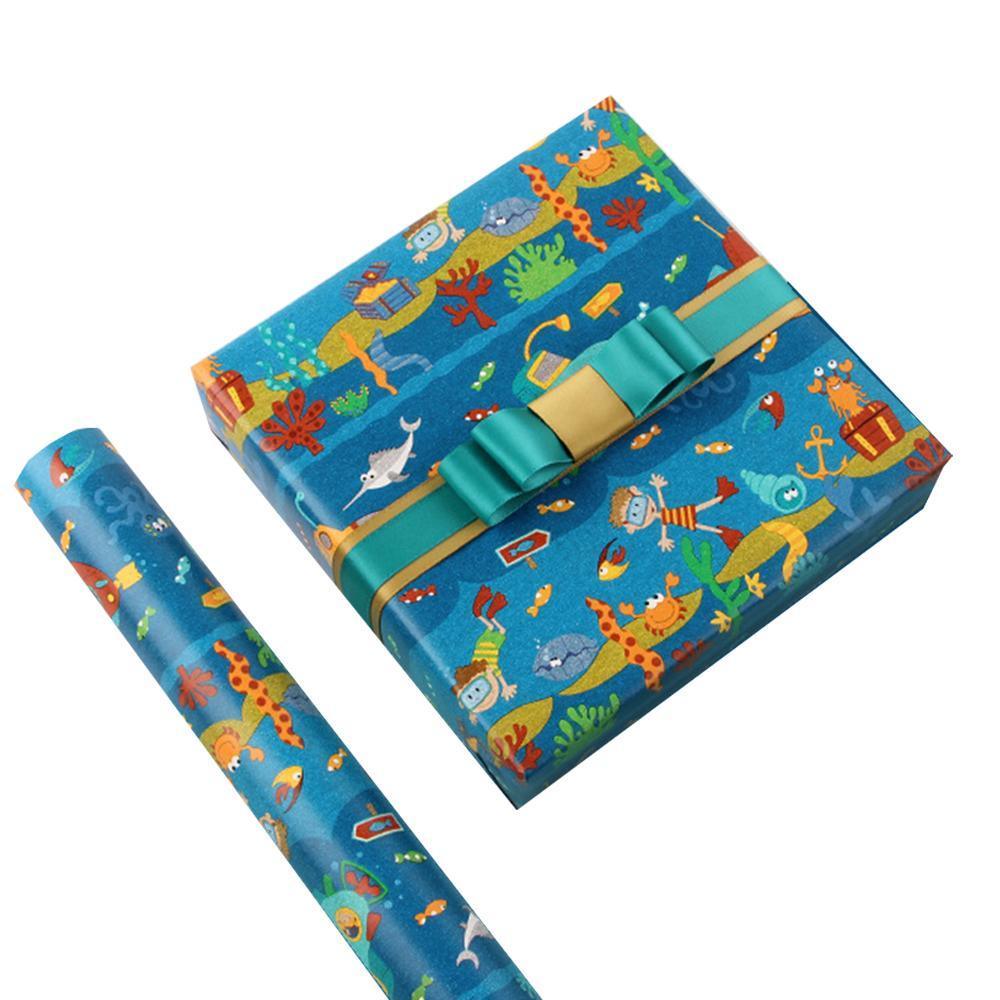 20pcs Cute Animal Cartoon Gift Wrapping Paper for Toys Bookskin and Crafts - Lions and tigers-20PCS