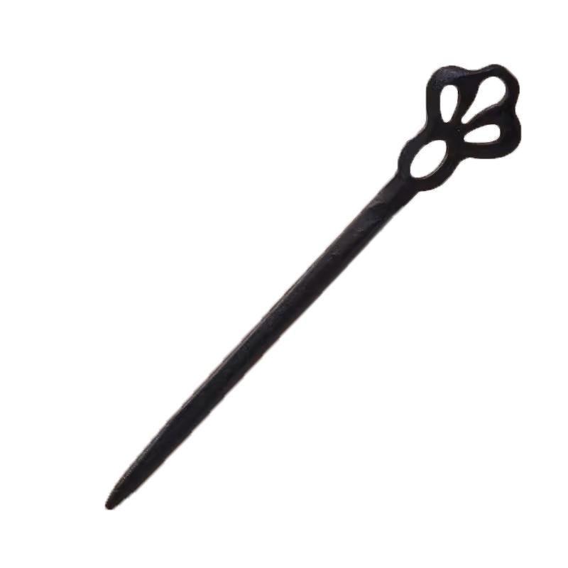 Retro Wooden Carved Hair Sticks Women Hairpin Barrette Chopsticks Accessories - I