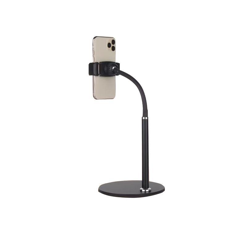 Adjustable Floor/Desk Stand Bed Lazy Mount Holder Arm Bracket For Phone Tablet - 12-18cm Black(Desk Stand)