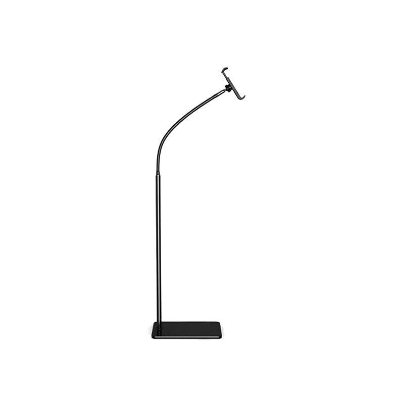 Adjustable Floor/Desk Stand Bed Lazy Mount Holder Arm Bracket For Phone Tablet - 12-18cm Black(Desk Stand)