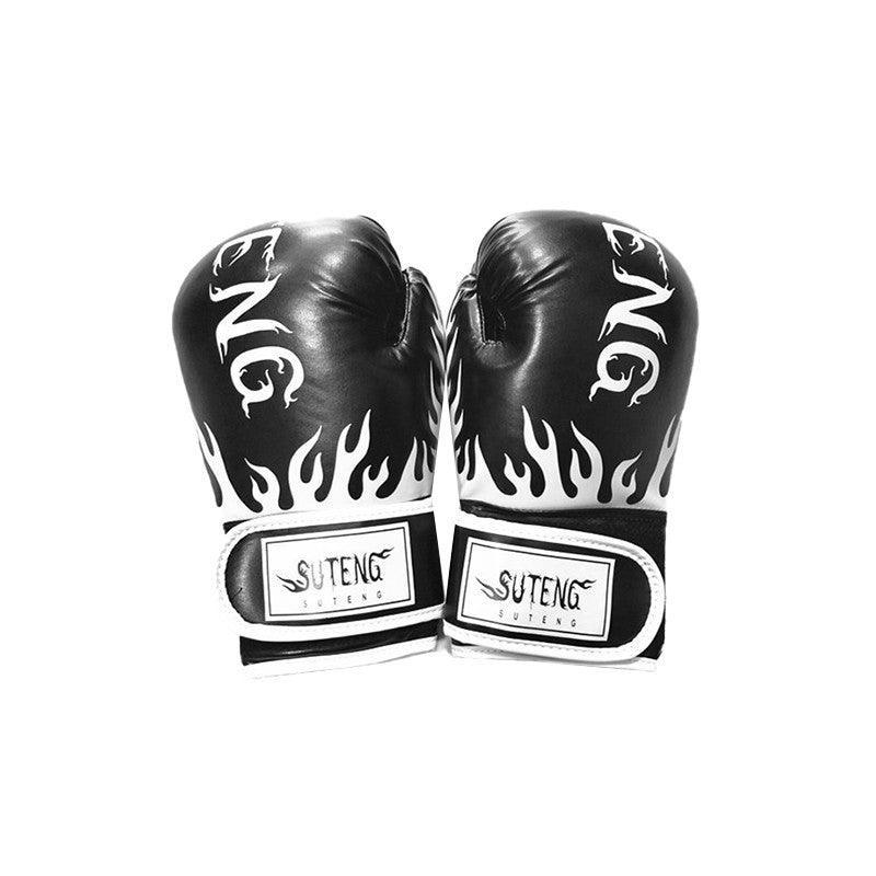 2PCS PU Boxing Training Gloves for Young Beginners Suitable for Ages 3-12 - Pearly Silver