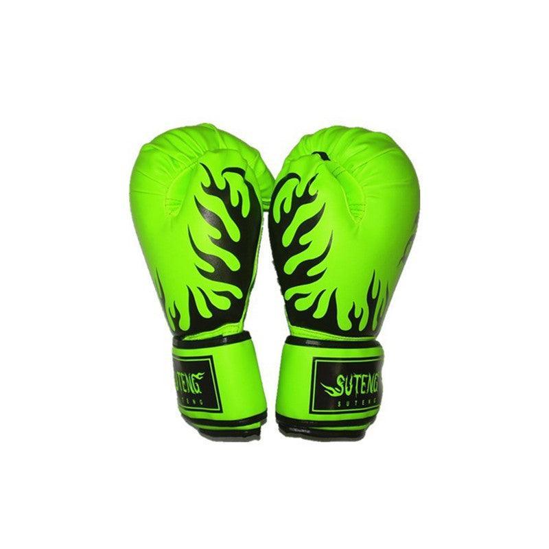 2PCS PU Boxing Training Gloves for Young Beginners Suitable for Ages 3-12 - Red