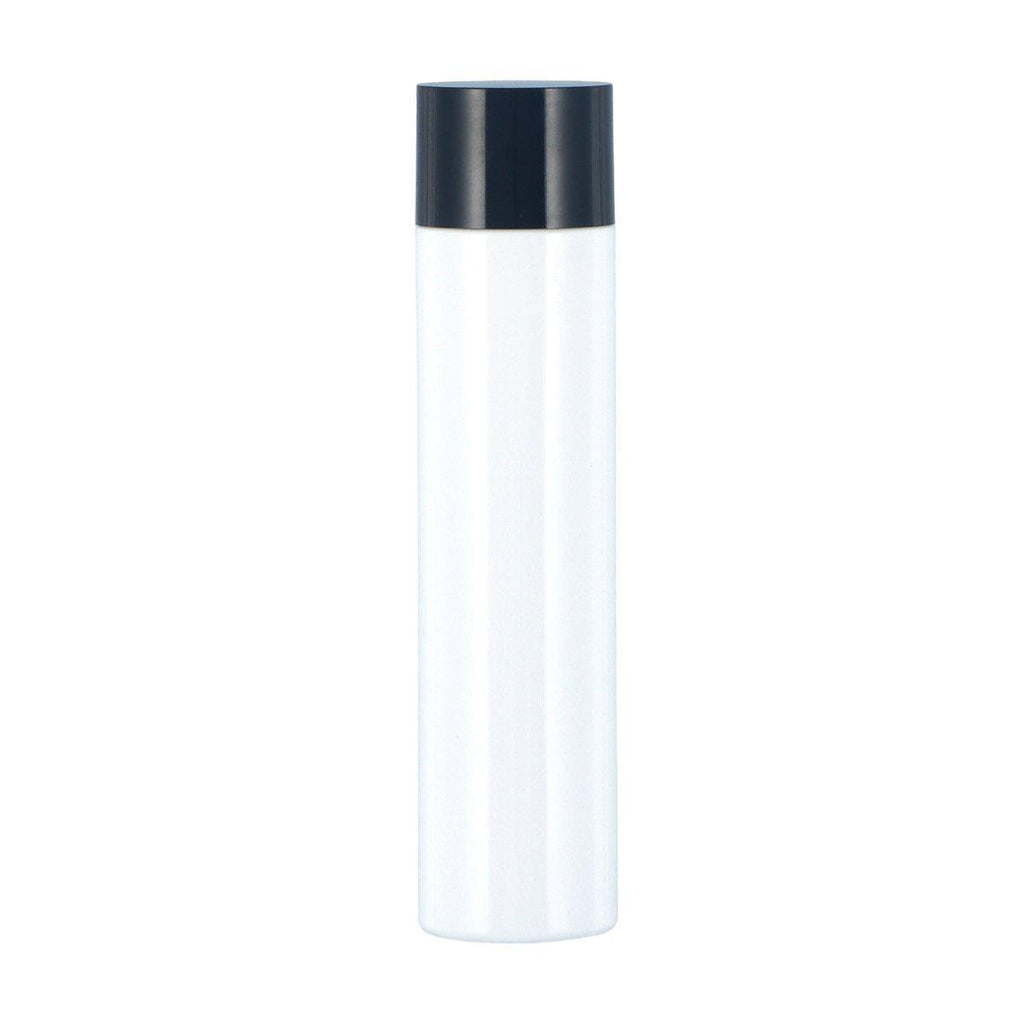 50/100/150ml Plastic Toner Lotion Bottles Refillable Travel Cosmetic Containers - Black Lid + Transparent Bottle - 100ml