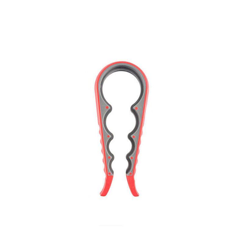Silicone Jar Can Opener Multi-Purpose Lids Cap Arthritis Bottle Opener Easy Grip - Green