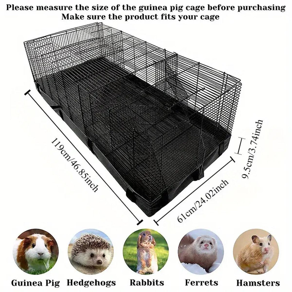 Waterproof Small Pet Crate Sump Cover Dirt Resistant Mat Easy to Clean Protector - Blue