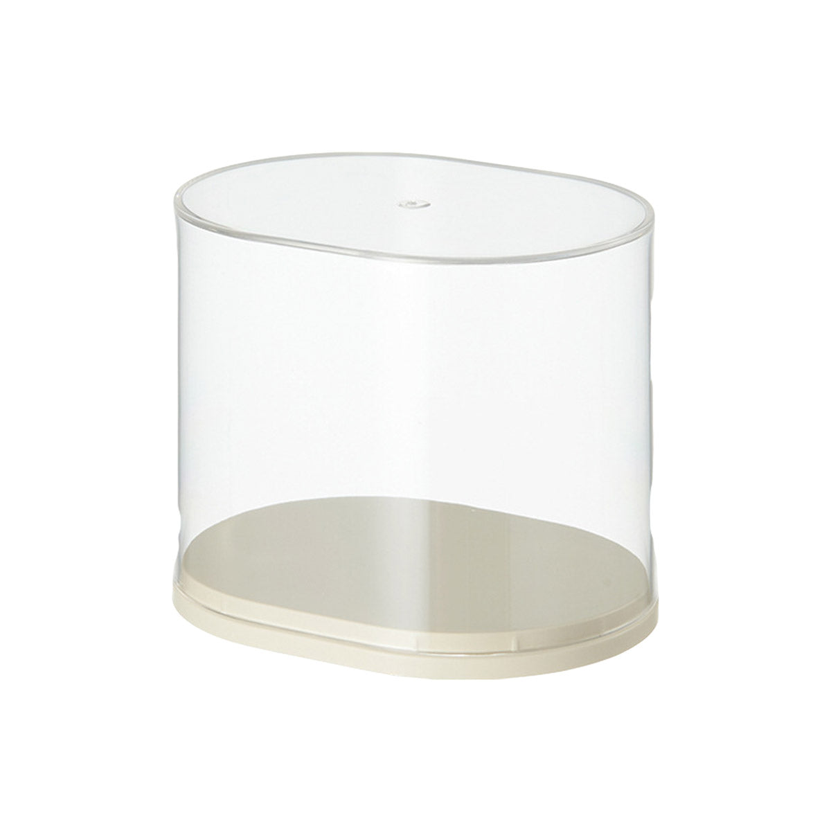 2pcs Clear Acrylic Display Case Transparent Box for Collectibles Dolls Figures - L