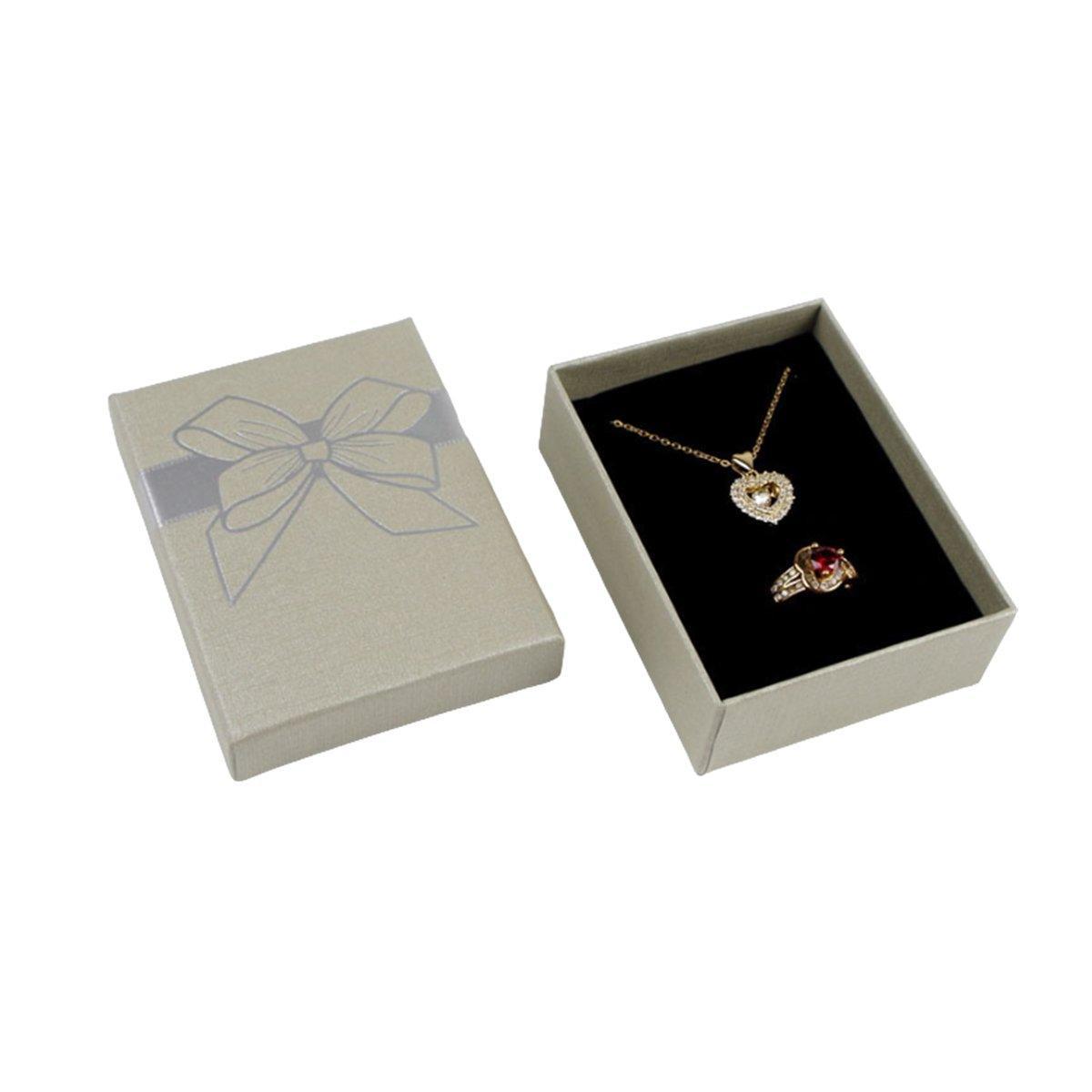 32pcs Jewelry Storage Box Necklace Pendant Ring Organizer Gift Packaging - Blue