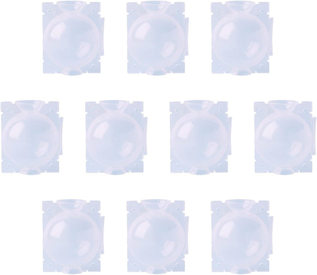 50pcs Plant Rooting Device High Pressure Grafting Box for Seedling Branch Garden - Clear S-50PCS