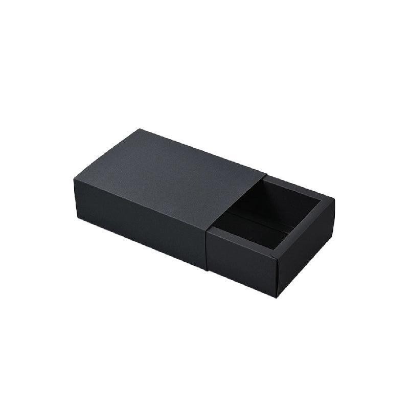 25X Black Kraft Paper Drawer Jewelry Package Necklace Bracelet Gift Package box - 28.5*10*6-25pcs