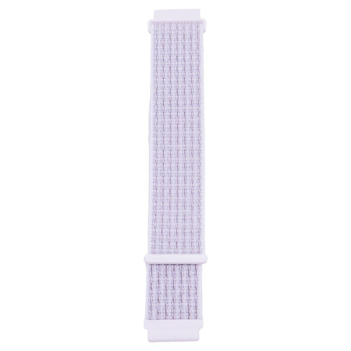 20mm Nylon Braided Sport Loop Velcro Watch Band Strap Compatible Replacement - Seashells