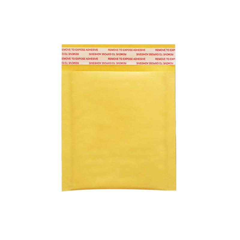 25PCS Poly Bubble Mailer Yellow Colour Multi-Size Plastic Padded Bag - 25PCS-14x20CM