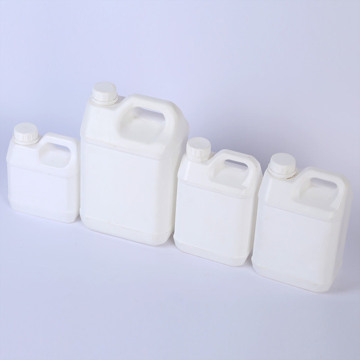 Plastic Square Bucket Storage Container Flat Square Pots 6 Sizes for Home Garden - 2L