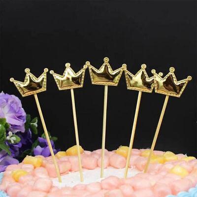 Happy Birthday Acrylic Cake Topper Cake Decoration Golden Silver Party - Gold-Birthday (B)
