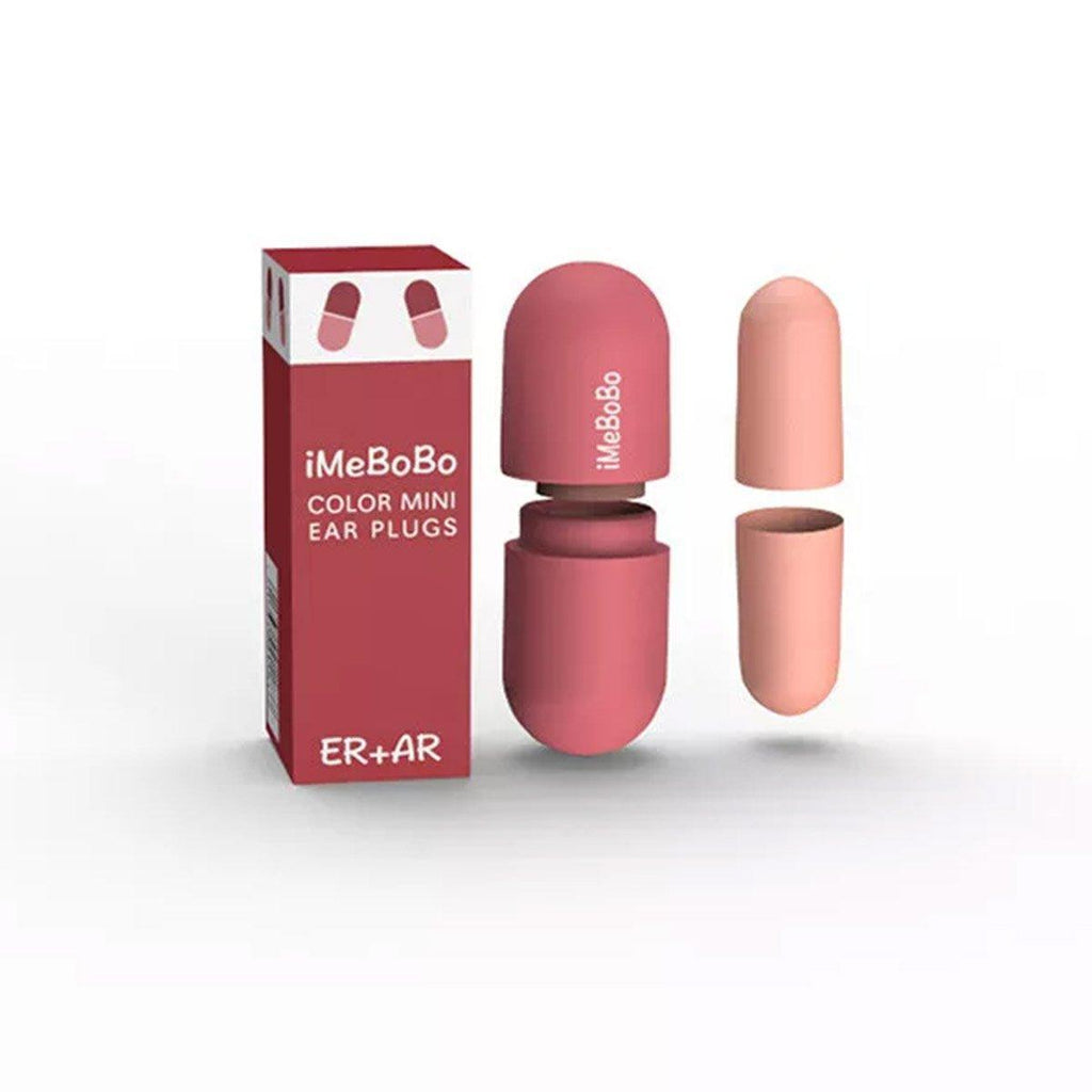 1/2/4 Pairs Soundproof Capsule Earplugs Noise Reduction Ear Plugs for Sleeping - 2pairs-Blue