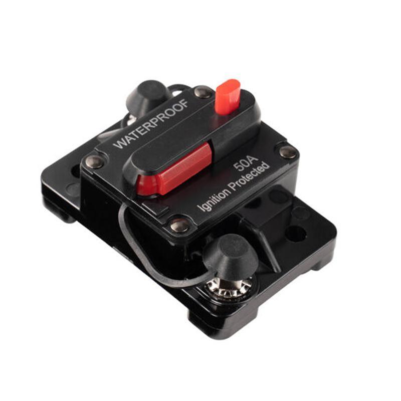 Waterproof Car Circuit Breaker Fuse Reset 30-300A AMP 12V-48V DC Car Boat IP67 - 100A