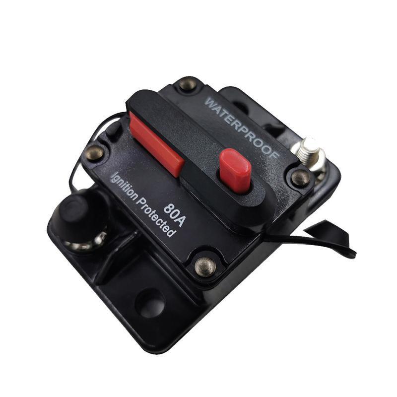 Waterproof Car Circuit Breaker Fuse Reset 30-300A AMP 12V-48V DC Car Boat IP67 - 30A