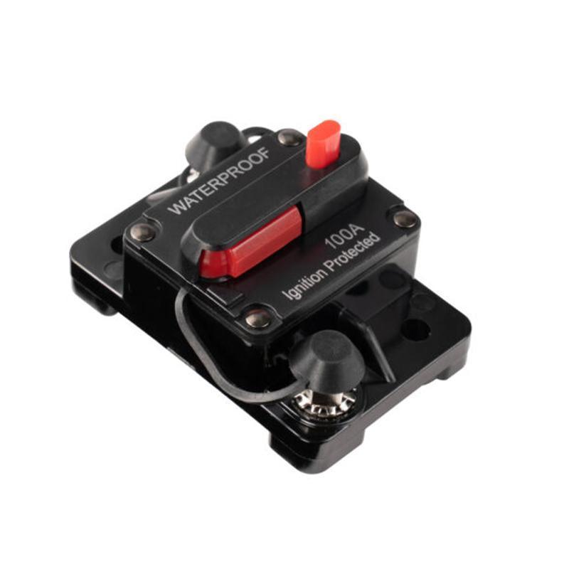 Waterproof Car Circuit Breaker Fuse Reset 30-300A AMP 12V-48V DC Car Boat IP67 - 30A