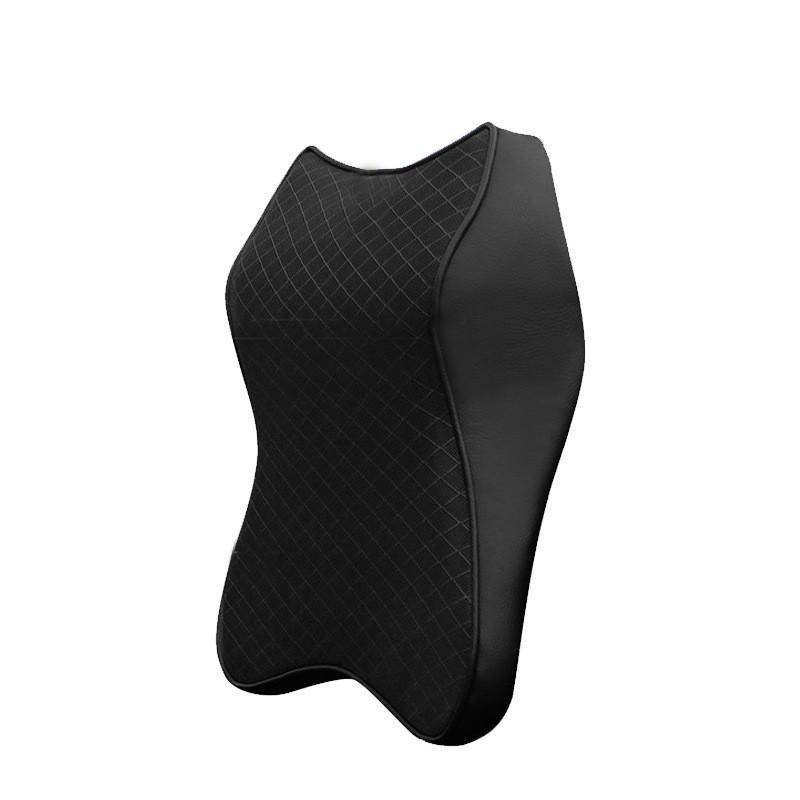 Memory Foam Vehicle Headrest Cushion for Neck and Lumbar Support Comfort