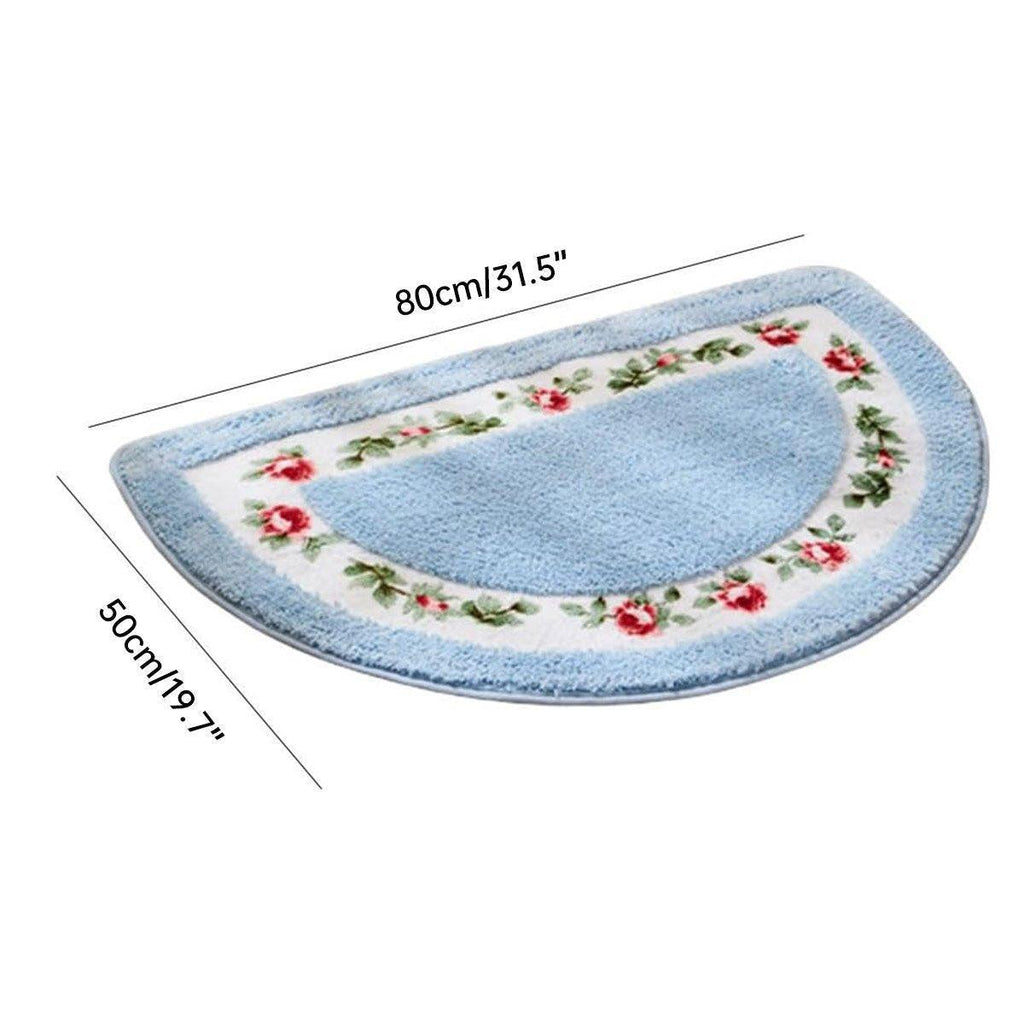 Non Slip Entry Mat Indoor Outdoor Mat Washable Foot Mat Foyer Bedroom - Red