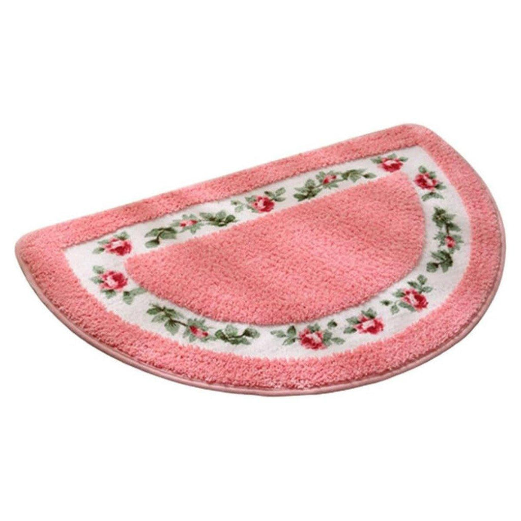 Non Slip Entry Mat Indoor Outdoor Mat Washable Foot Mat Foyer Bedroom - Red