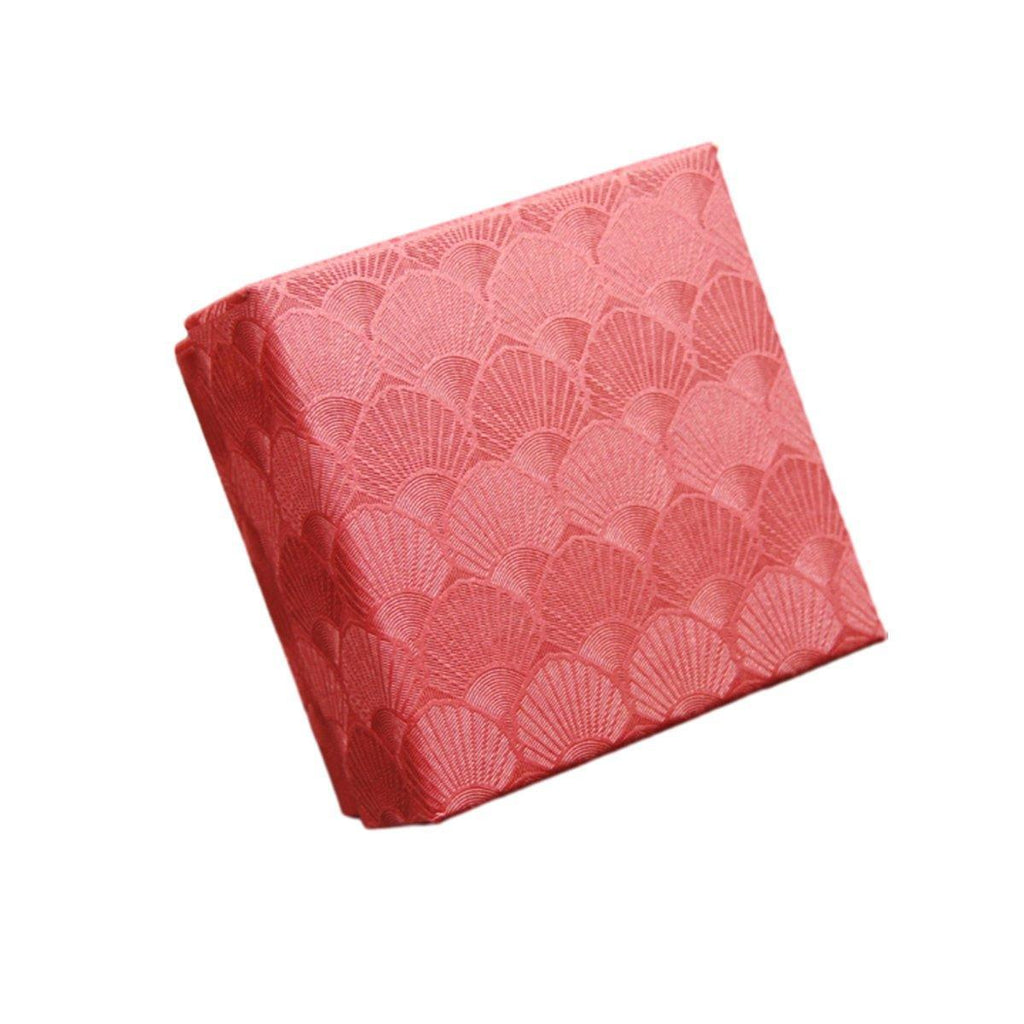 25X Jewelry Gift Boxes Shell Pattern 7.5CM Small GiftBox Empty Jewelry With Foam - Red