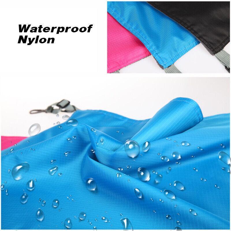 Waterproof Cat Hammock Hanging Bed Double Layer Dual Side Sleep Cage Swing Chair - Black