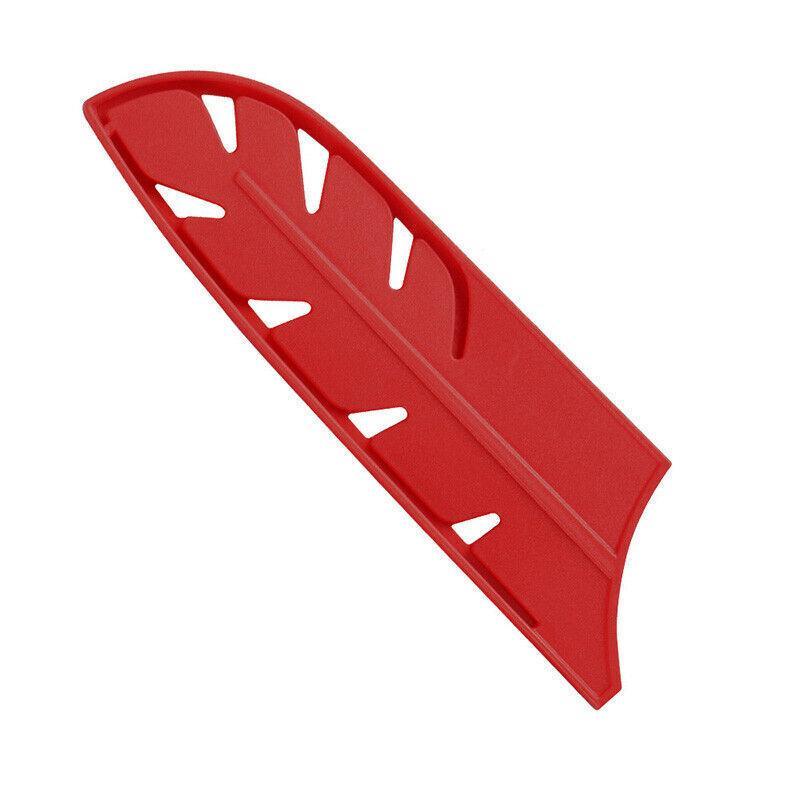 Plastic Knife Sheath Edge Guard Cover Scabbard Slicing Blade Red Protector Chef - Chef Scabbard-8in