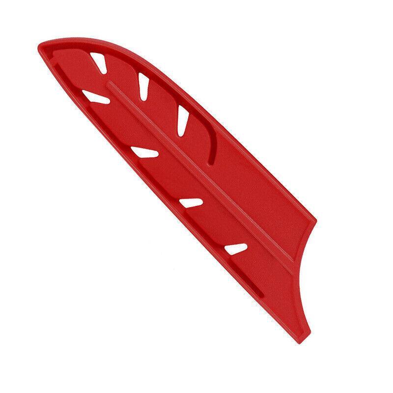 Plastic Knife Sheath Edge Guard Cover Scabbard Slicing Blade Red Protector Chef - Chef Scabbard-8in