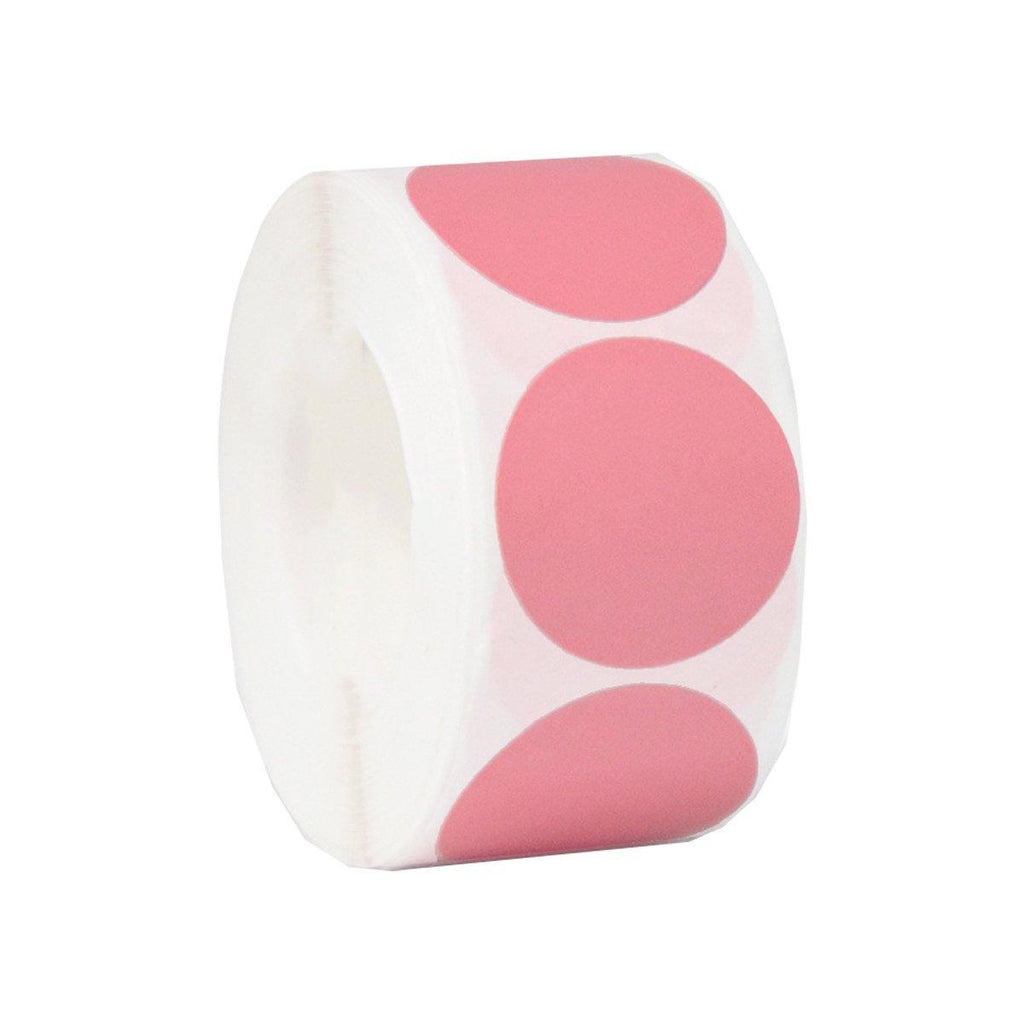 8 Rolls Colored Polka Dot Labels Round Seal Stickers Marking Round Sticker Set - Blue