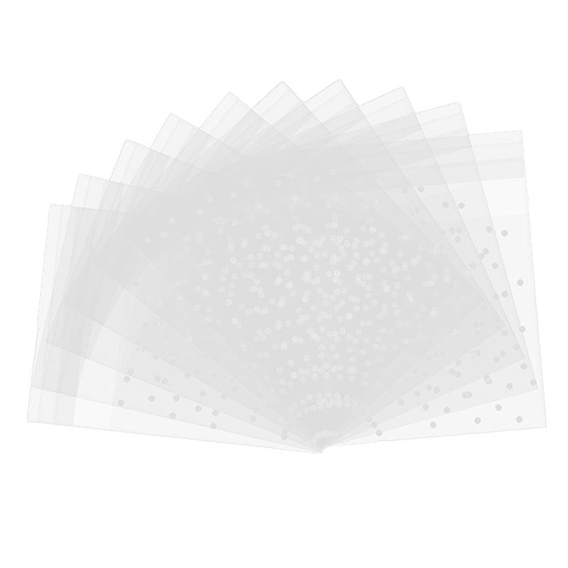 100X Translucent Plastic Candy Packaging Bags Self Adhesive Cookie Biscuit Bags - 14*14