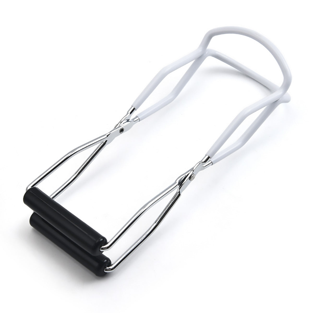 Stainless Steel Canning Jar Lifter Anti-Slip Lifting Tongs Gripper Anti-scalding - White
