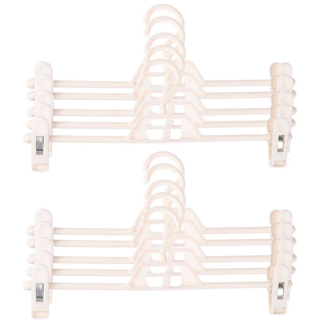 Seamless Household Retractable Pants Rack Buckle Clothes Clip Inner Hanger - Purple